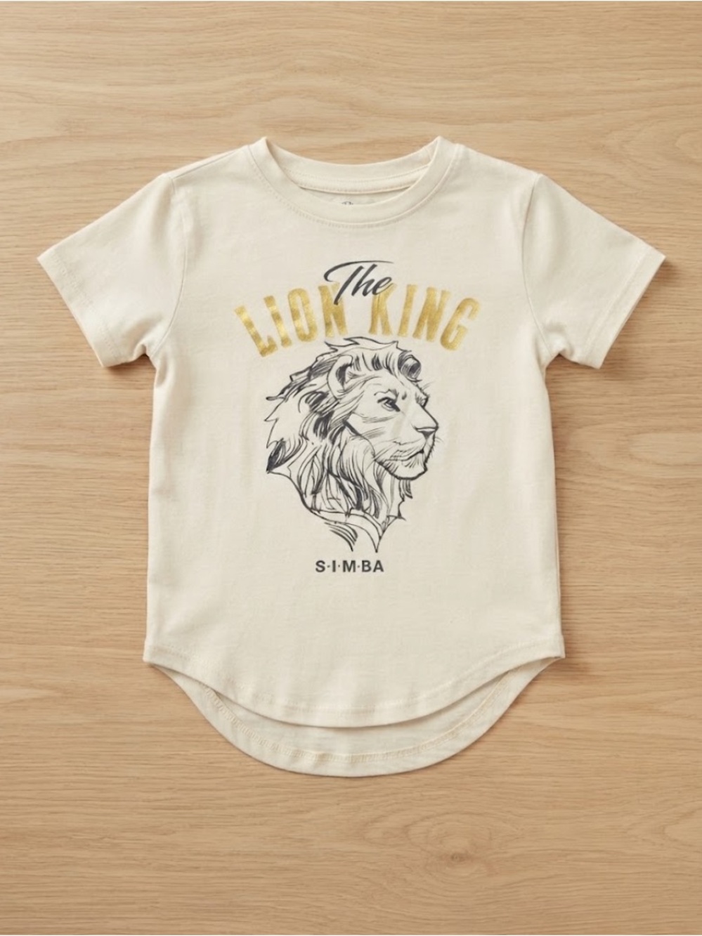 Women 3-5 The Lion King Cream Graphic Tee